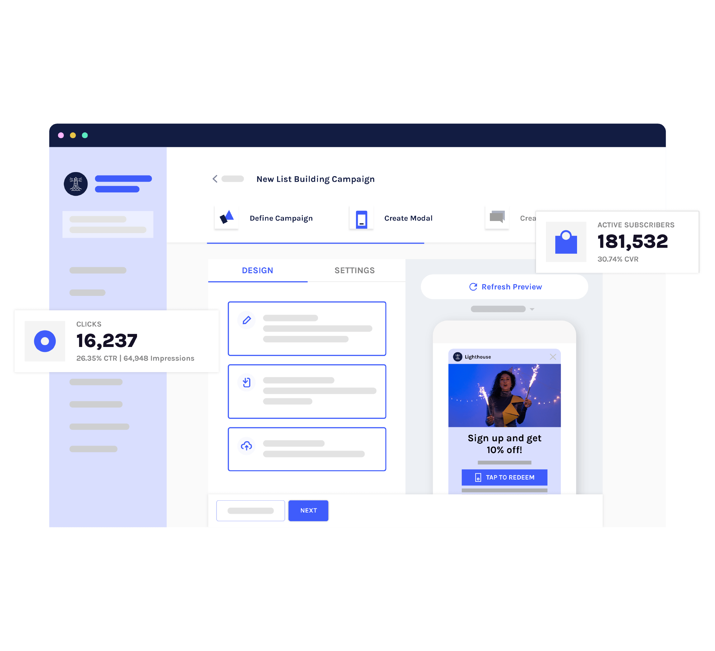 Grow your SMS subscriber list